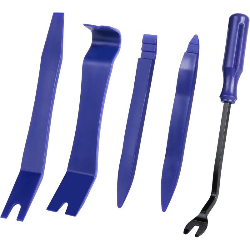 foto del prodotto sollbry pezzi strumento di rimozione finiture auto, strumento di rimozione finiture auto, kit di rimozione plastica auto per autoradio audio
