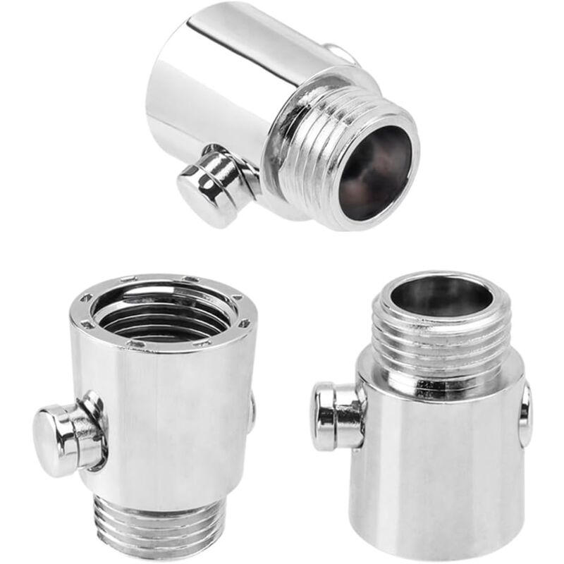 foto del prodotto sollbry pezzi valvola di arresto dell acqua per bagno, valvole di arresto per doccia, valvole di arresto per soffione doccia g1 2 abs interruttore