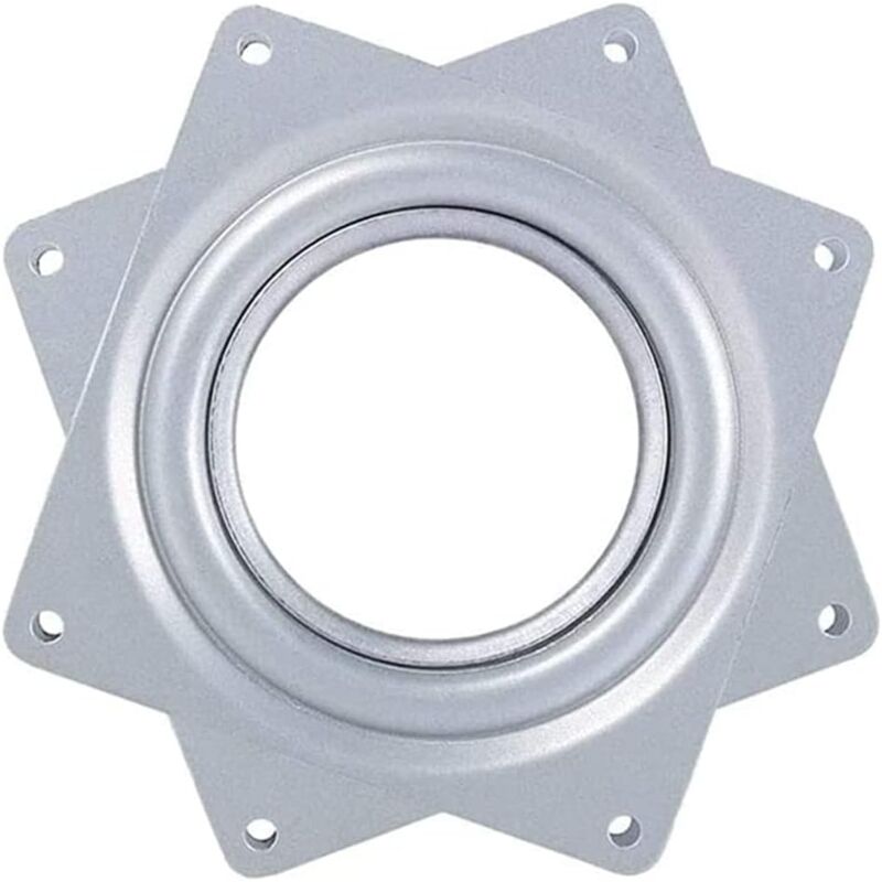 foto del prodotto sollbry piastra girevole con cuscinetti a sfera, piastra girevole, base girevole, piastra girevole a 360 , girevole in metallo quadrato, sgabello