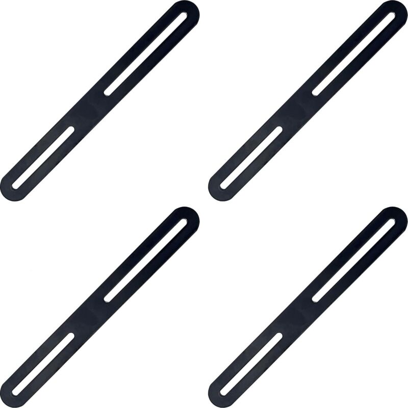 foto del prodotto sollbry piastre di montaggio, staffe angolari, staffe di fissaggio piatte e dritte 4 pezzi, connettori di riparazione 215 24 3 mm, piastre di