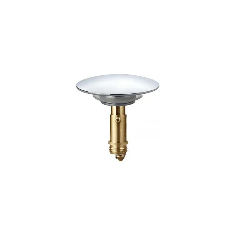 foto del prodotto sollbry piletta di scarico a scomparsa click clack da 66 mm per lavandino del bagno, lavandino della cucina, lavandino del bagno, tappo in ottone