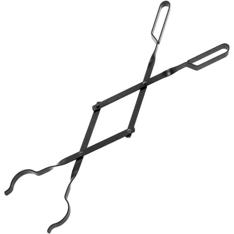 foto del prodotto sollbry pinze per camino, pinze per legna da ardere da 66 cm, pinze per legna da ardere da esterno, accessori per caminetti da campeggio, braciere