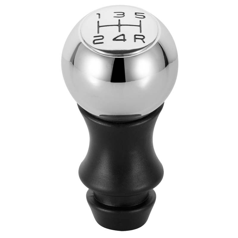 foto del prodotto sollbry pomello del cambio manuale a 5 velocit per auto 206 207 3008 ecc. c2 c3 c4 picasso berlingo saxo argento 