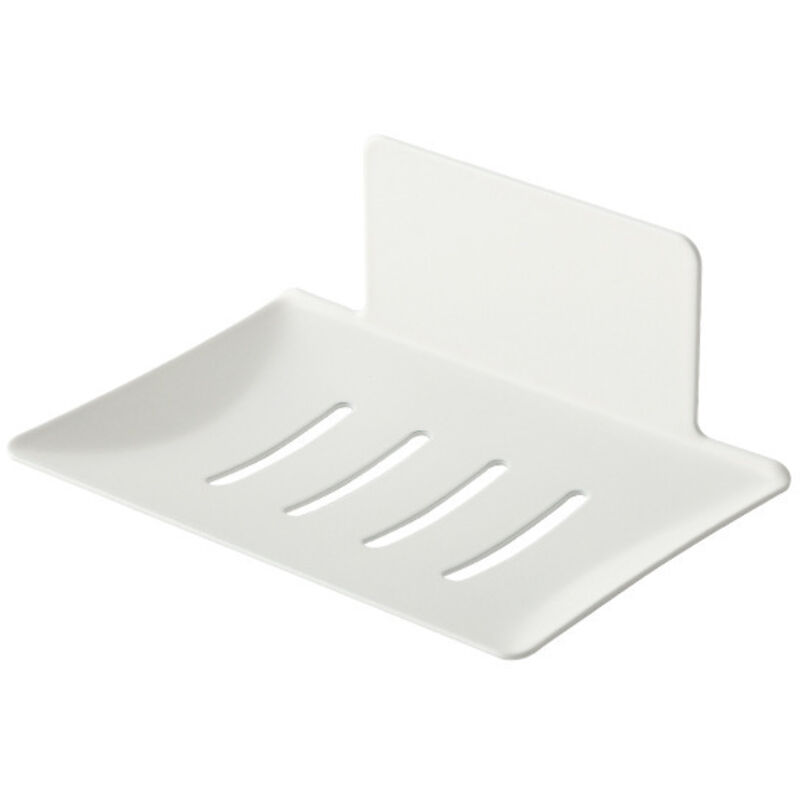 foto del prodotto sollbry portasapone da parete, 1 pezzo, portasapone adesivo in acciaio al carbonio per cucina e bagno, utilizzato per riporre spugna e spazzola per