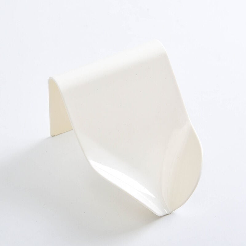 foto del prodotto sollbry portasapone per bagno, portasapone singolo autosvuotante per doccia, set di 3 portasapone, bianco