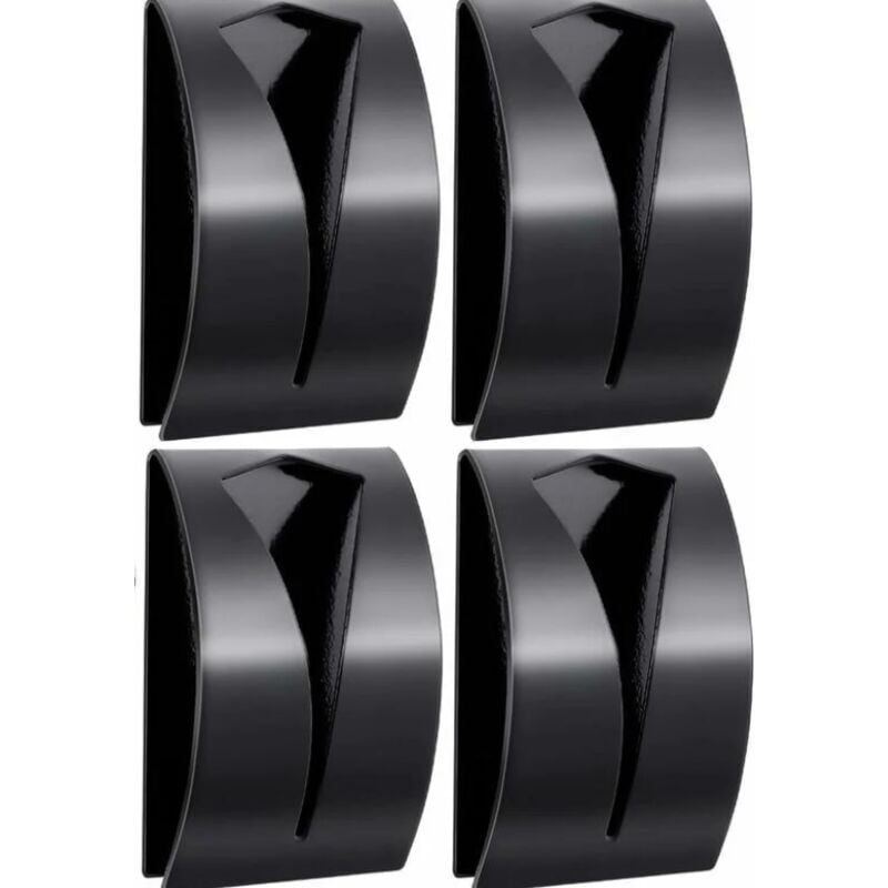 foto del prodotto sollbry portasciugamani da cucina 4 pezzi, portasciugamani in acciaio inox, portasciugamani adesivo, gancio per strofinacci da cucina a parete,