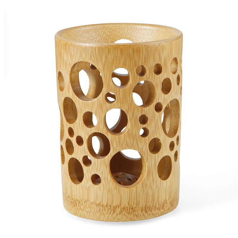 foto del prodotto sollbry portaspazzolino in bamb , portaspazzolino per il bagno, accessori per spazzolino da denti in legno di bamb per il bagno, pennello per il