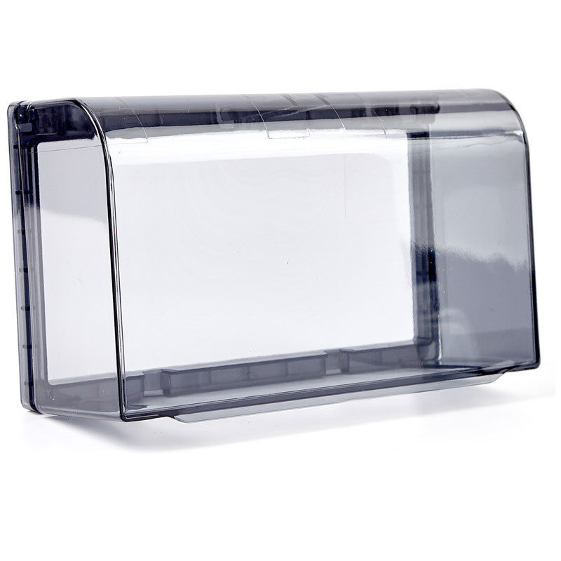foto del prodotto sollbry presa elettrica e copripresa per esterni resistenti alle intemperie, colore nero, 202 x 121 x 75 mm.