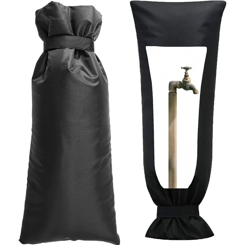 foto del prodotto sollbry protezione termica per rubinetto da giardino, 63 cm x 33 cm, copertura per rubinetto da esterno, ispessimento, resistente all inverno