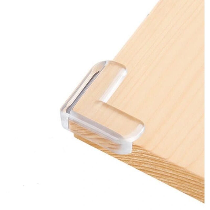 foto del prodotto sollbry protezioni per angoli da tavolo per bambini, 10 pezzi, protezioni per angoli da tavolo trasparenti in silicone, protezioni per angoli da