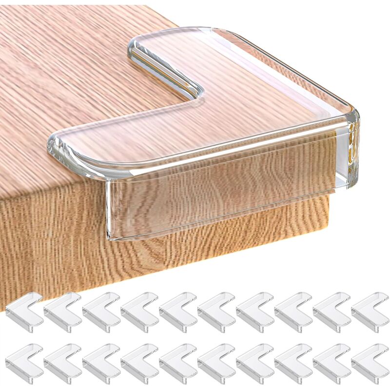 foto del prodotto sollbry protezioni per angoli da tavolo per la sicurezza dei bambini protezioni per angoli con supercolla migliorata per la sicurezza dei bambini