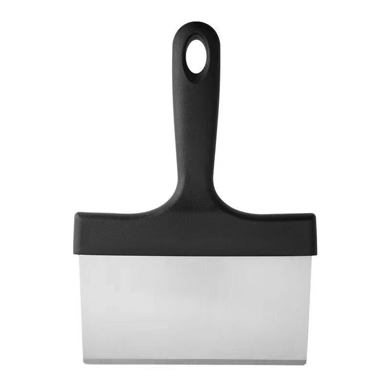 foto del prodotto sollbry raschietto, raschietto per piastra in acciaio inox, raschietto professionale per piastra, raschietto per piastra con manico, raschietto per