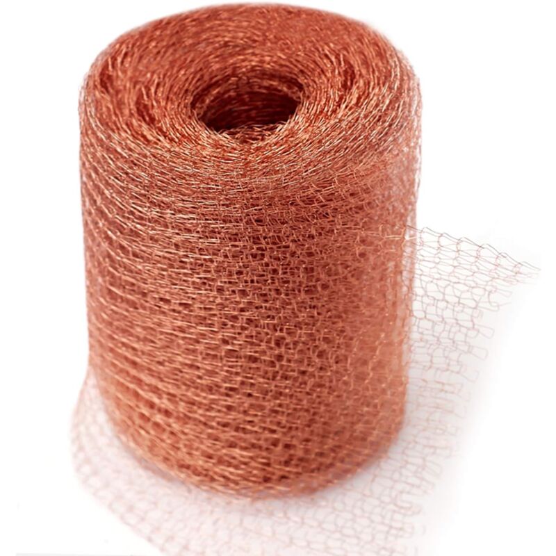 foto del prodotto sollbry rete antiroditori di alta qualit , rete in rame anti lumache, lumache, topi, ratti, uccelli, nematodi, rete in rame lavorata a maglia per