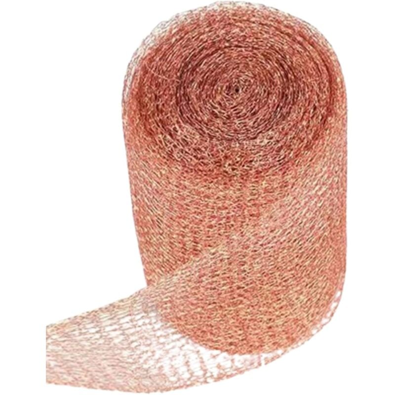 foto del prodotto sollbry rete antiroditori di alta qualit , rete in rame lavorata a maglia per uso interno, rete in rame contro roditori per protezione da topi,