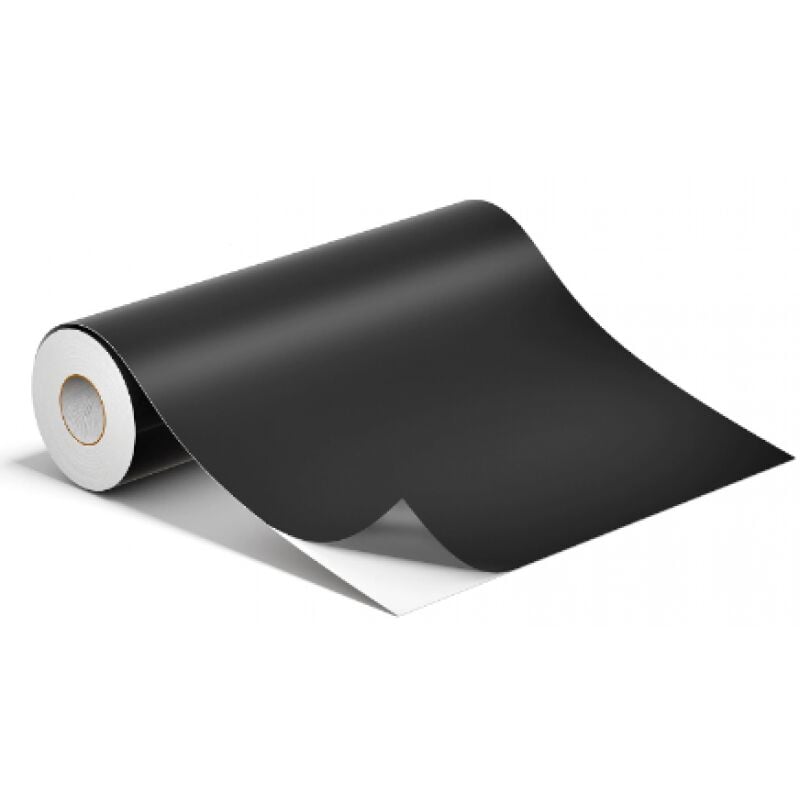 foto del prodotto sollbry rotolo di pellicola per auto in vinile nero opaco da 300 cm, adesivo in vinile senza bolle d aria, adesivo opaco impermeabile ed