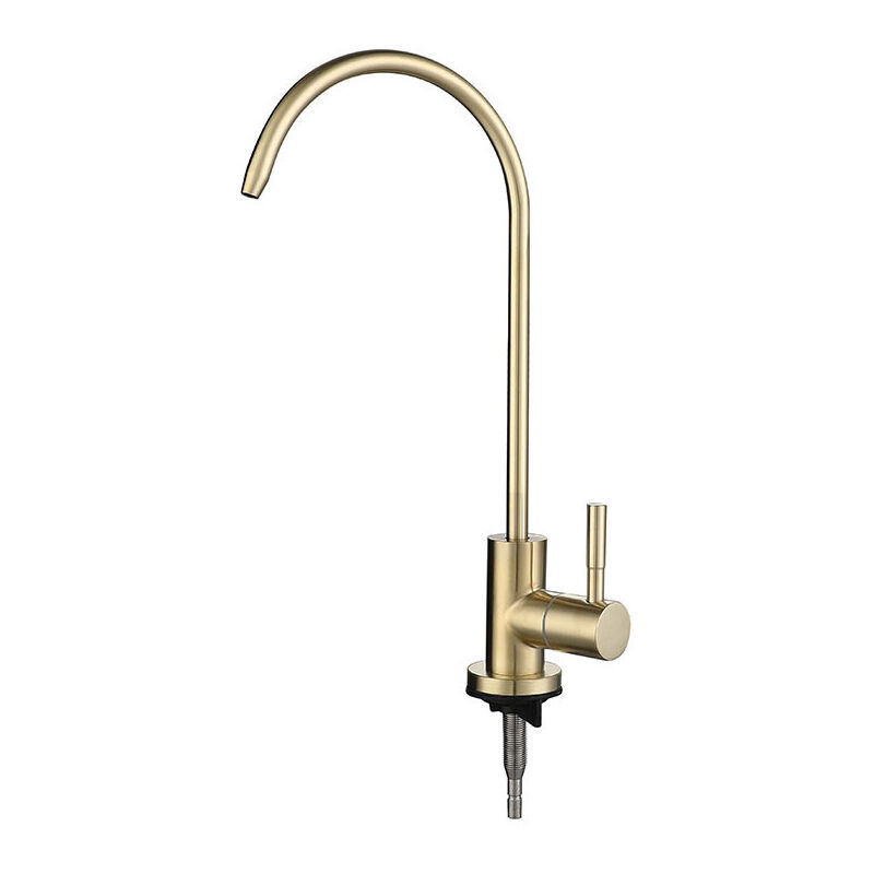 foto del prodotto sollbry rubinetti da cucina, rubinetto con filtro per l acqua, rubinetto singolo con filtro per l acqua fredda, collo d oca per lavello da cucina,