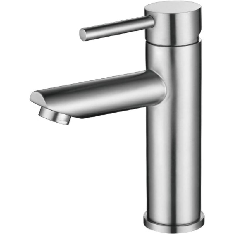foto del prodotto sollbry rubinetti per lavabo, rubinetto per bagno monoforo, rubinetto per lavabo caldo e freddo in acciaio inox con tubo flessibile antideflagrante