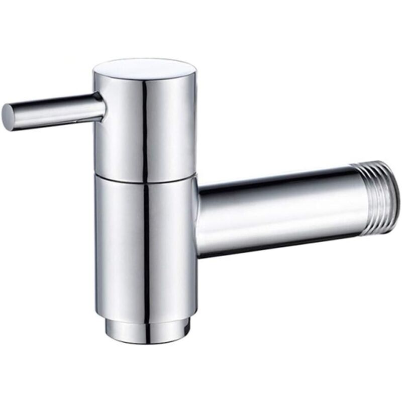 foto del prodotto sollbry rubinetto per acqua fredda a parete, rubinetto per bagno, giardino, lavapavimenti, piscina, lavatrice, cromato