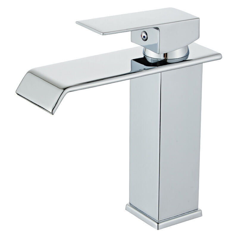 foto del prodotto sollbry rubinetto per lavabo a cascata, rubinetto per bagno con acqua calda e fredda, miscelatore per lavabo in acciaio inox 304 di alta qualit ,