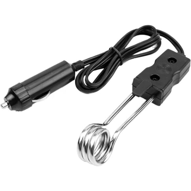 foto del prodotto sollbry scaldabagno elettrico portatile da 12 v per auto, scaldabagno a immersione per t , caff e acqua