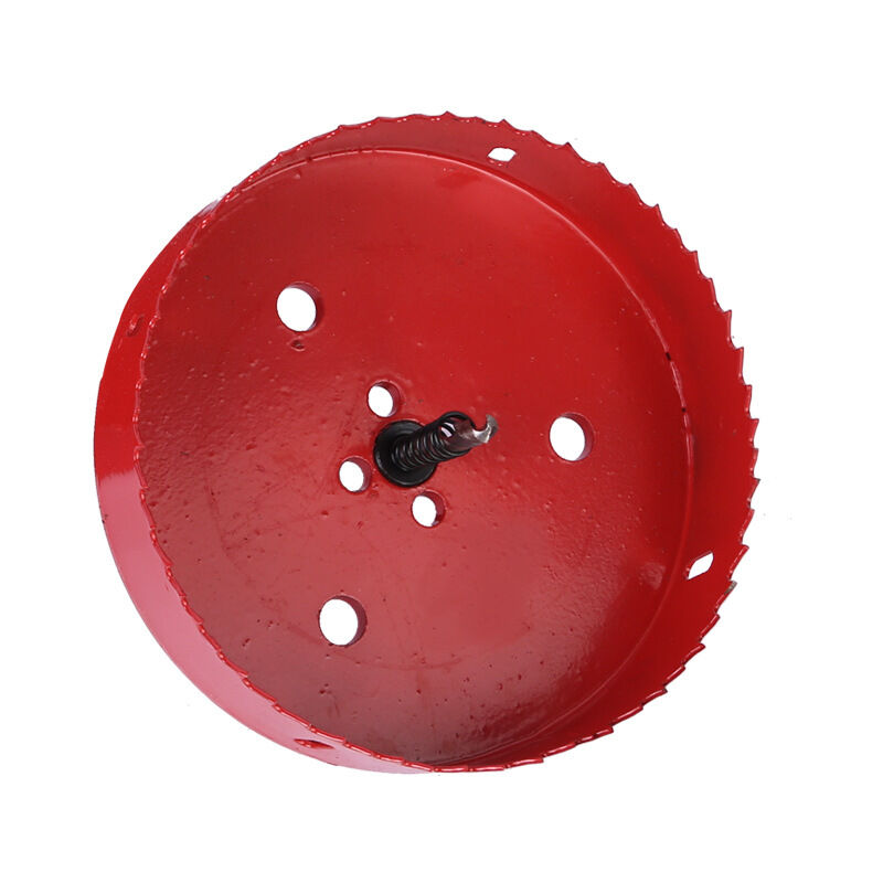 foto del prodotto sollbry sega a tazza da 150 mm, set di frese bimetalliche m42 con mandrino esagonale e punte per trapano in metallo di centraggio. kit di seghe a
