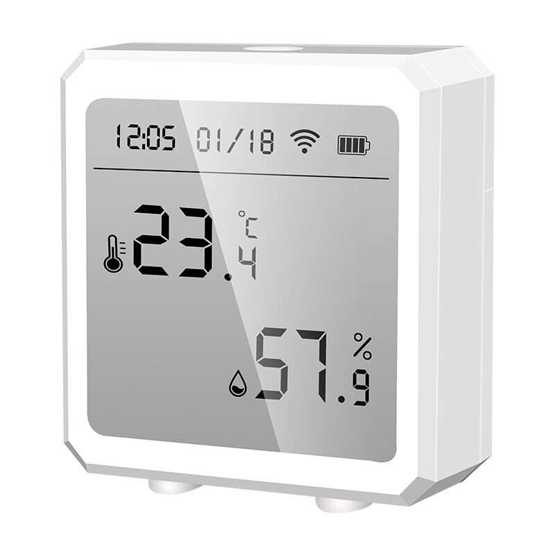 foto del prodotto sollbry sensore intelligente di monitoraggio della temperatura e dell umidit termometro e igrometro wireless wi fi per interni domestici,