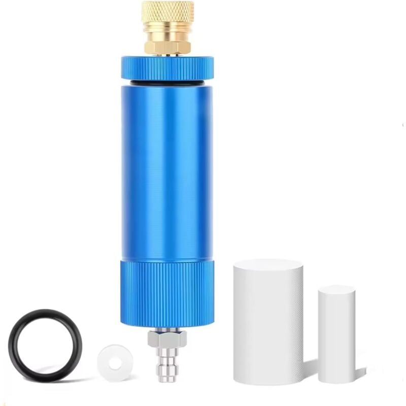 foto del prodotto sollbry separatore di olio e acqua con filtro, separatore di umidit del compressore d aria, separatore di acqua con filtro, regolatore di