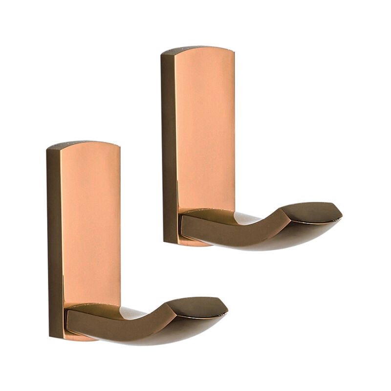 immagine 0 del prodotto sollbry set di 2 ganci da parete per bagno in ottone oro rosa 