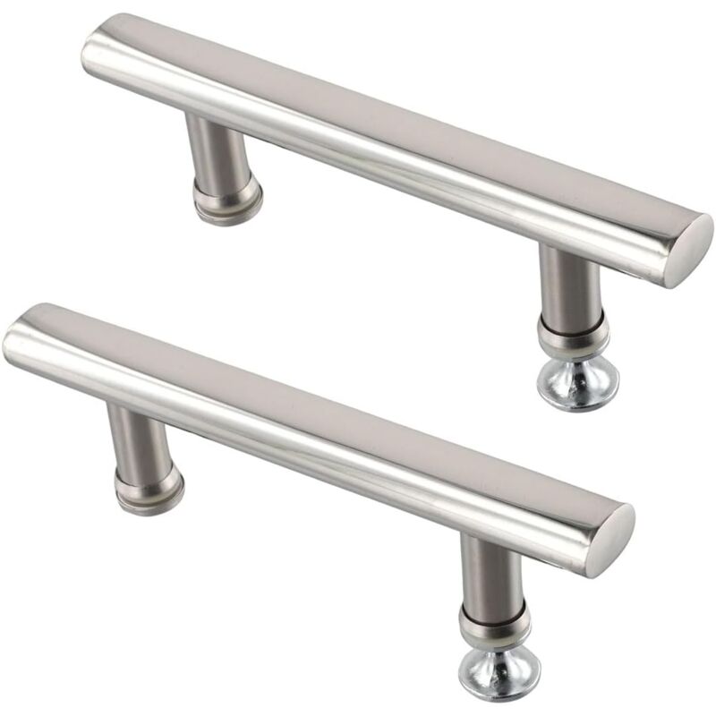 foto del prodotto sollbry set di 2 maniglie per porta doccia in acciaio inossidabile cromato da 145 mm per bagno e cucina