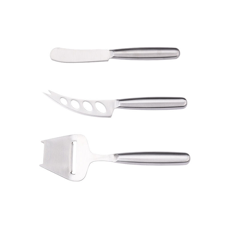 foto del prodotto sollbry set di 3 coltelli per formaggio, coltelli per formaggio, coltelli per burro, adatti per tagliare il formaggio e tagliarlo in piccoli pezzi