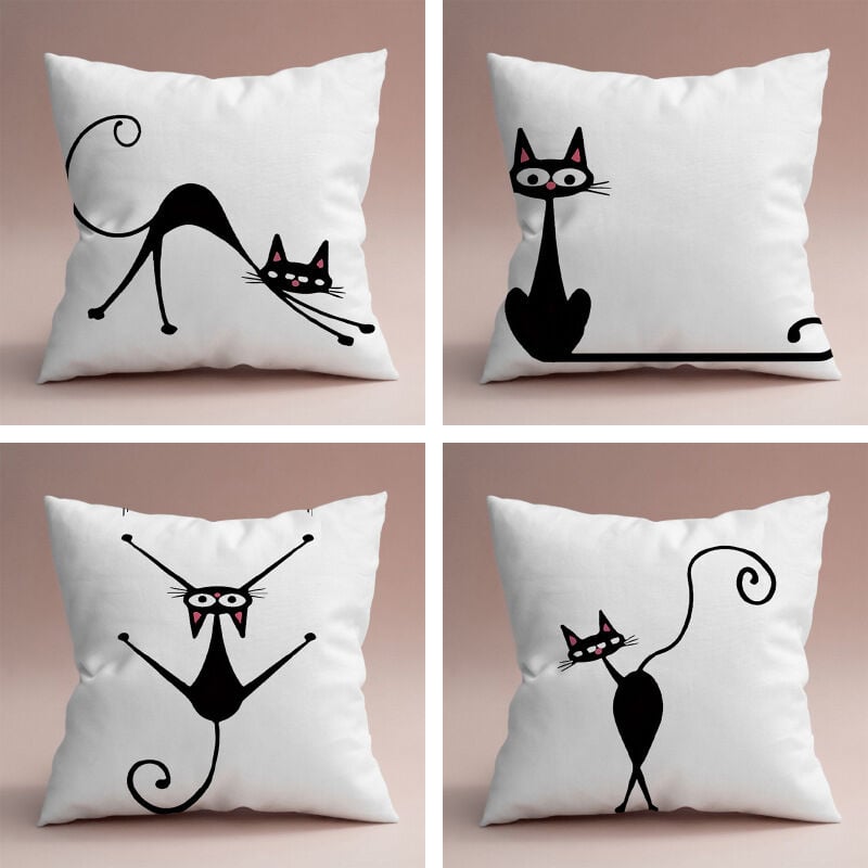 foto del prodotto sollbry set di 4 federe per cuscini, 45 x 45 cm, stile boh mien, decorative, per divano, ufficio, auto, camera da letto, arredamento per la casa