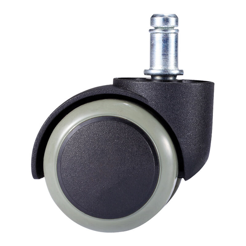 foto del prodotto sollbry set di 5 ruote per sedie da ufficio dimensioni 11 x 50 mm ruote per sedie da ufficio adatte a pavimenti duri rotazione a 360 