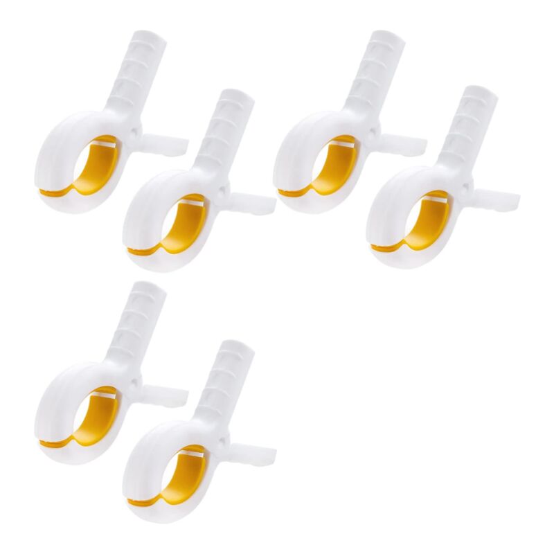 foto del prodotto sollbry set di 6 mollette per teli mare, mollette per panni, antiscivolo per sedia a sdraio, lettino prendisole, per spiaggia, giardino, piscina,