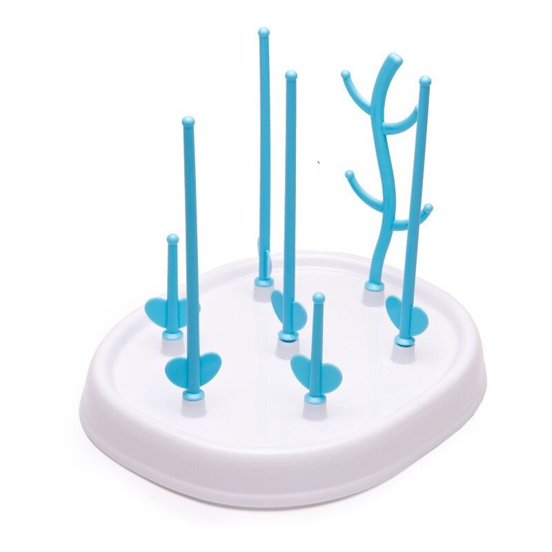 foto del prodotto sollbry set di stendibiancheria per biberon, porta biberon, stendibiancheria per biberon, albero porta biberon, biberon e accessori, asciugatrice per