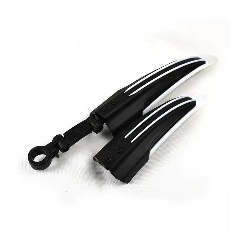 foto del prodotto sollbry set parafanghi per bicicletta nero bianco compatibile con bici da 20 , 22 , 24 e 26 