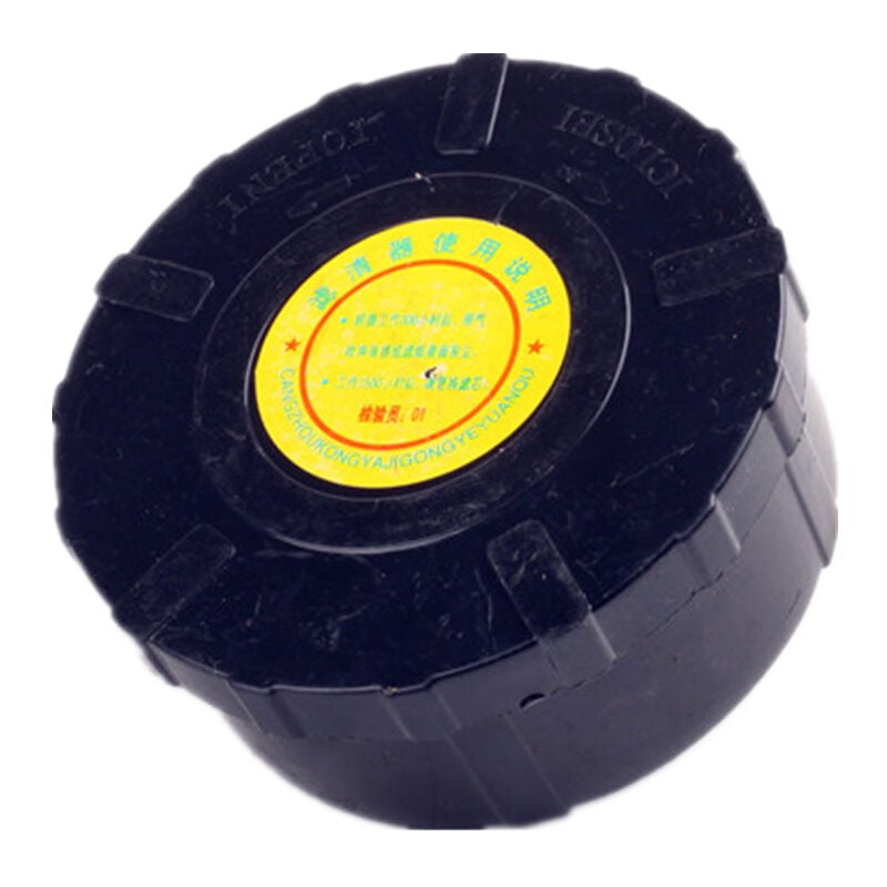 foto del prodotto sollbry silenziatore per compressore d aria da 25 mm, filtro silenziatore rotondo con calotta in plastica, diametro di aspirazione 80 mm