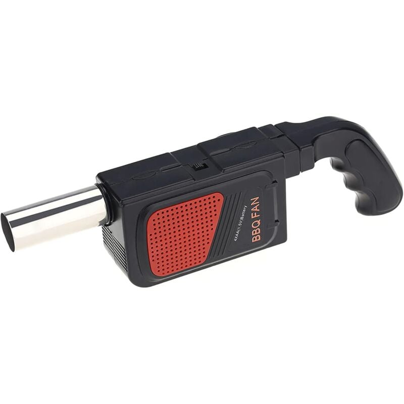 foto del prodotto sollbry soffiatore manuale per barbecue, ventilatore per barbecue, ventilatore per accendifuoco per barbecue per cucinare all aperto, camino,