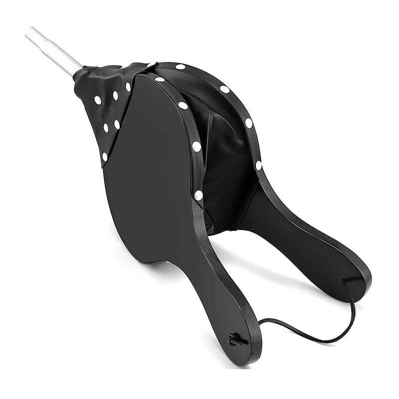 immagine 0 del prodotto sollbry soffietto in legno da 43,2 x 19,1 cm, soffiatore d aria manuale per barbecue, camino e campeggio nero