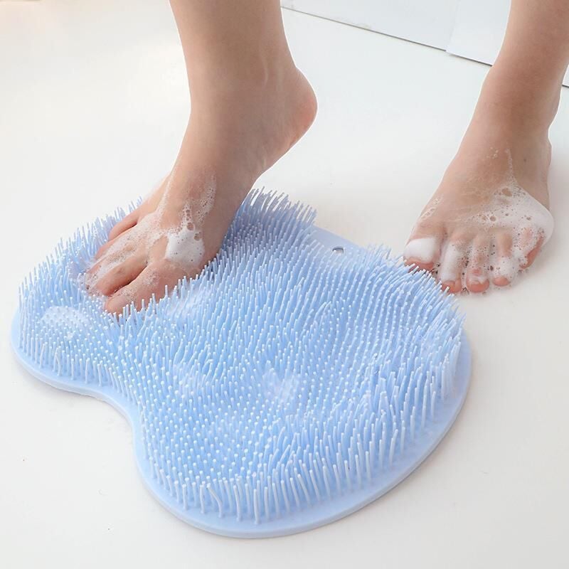 foto del prodotto sollbry spazzola per i piedi da doccia di grandi dimensioni, spazzola per i piedi con ventose antiscivolo, spazzola per i piedi da doccia,