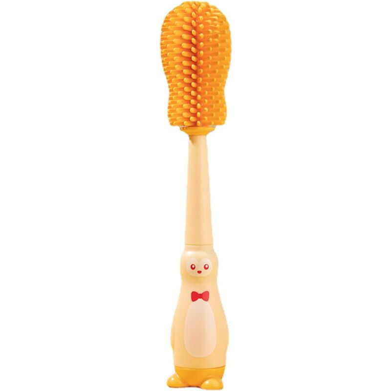 foto del prodotto sollbry spazzola per la pulizia di biberon in silicone, spazzola per biberon, spazzola per biberon, spazzola per biberon 4 in 1, spazzola per la