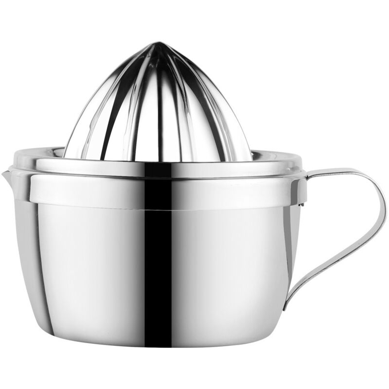 foto del prodotto sollbry spremiagrumi manuale in acciaio inox 304, spremiagrumi per agrumi, limone, arancia e pompelmo, resistente, lavabile in lavastoviglie.