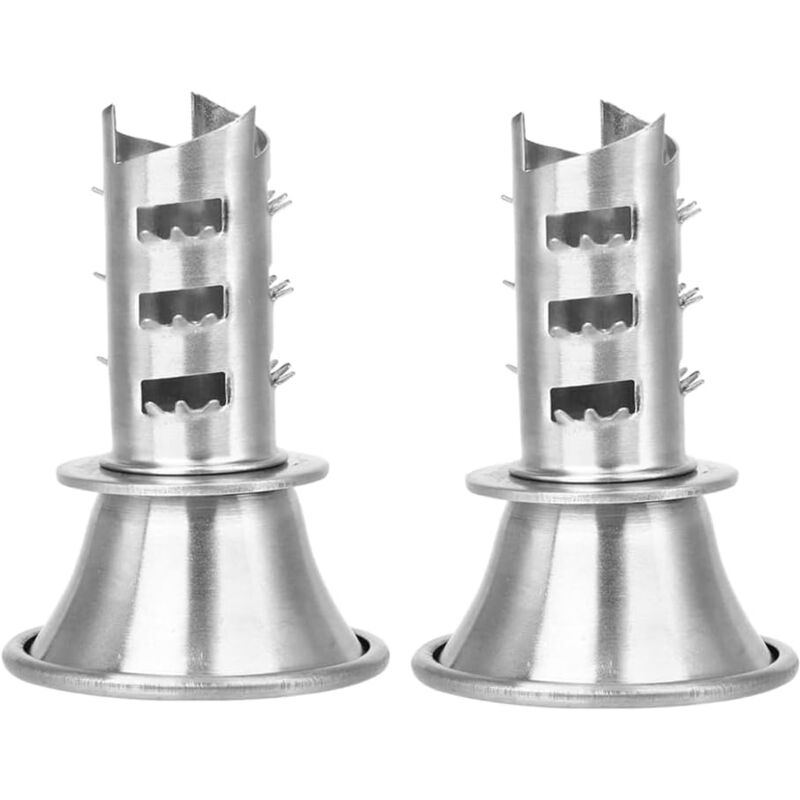 foto del prodotto sollbry spremiagrumi portatile da 2 pezzi, spremiagrumi manuale in acciaio inossidabile, mini spremiagrumi per cucina
