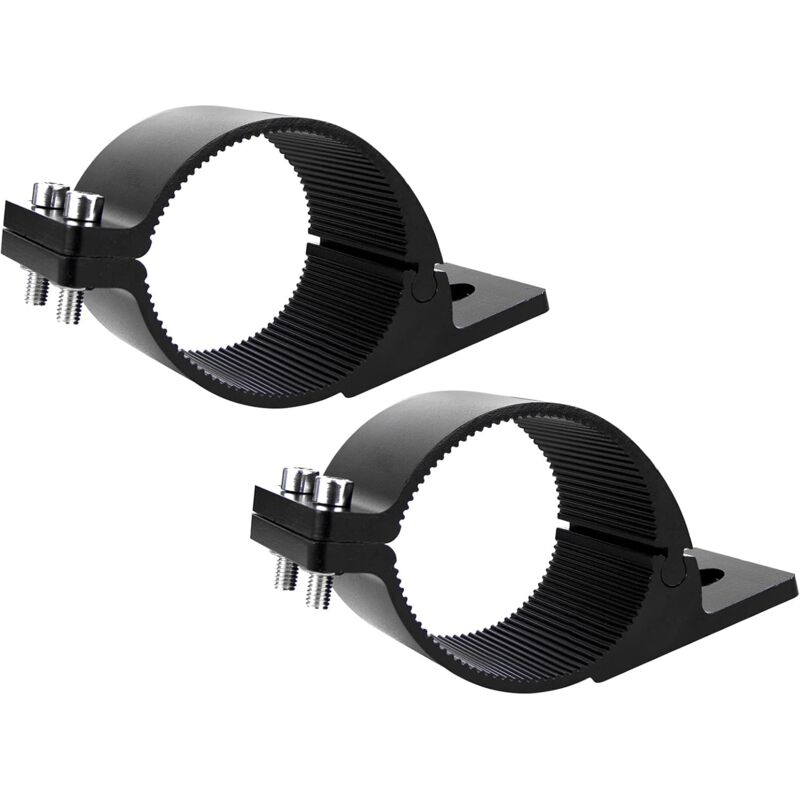 foto del prodotto sollbry staffa di montaggio per luce di lavoro da 2 pezzi, 3 pollici 76 mm 81 mm, supporto per barra led con morsetto universale regolabile per