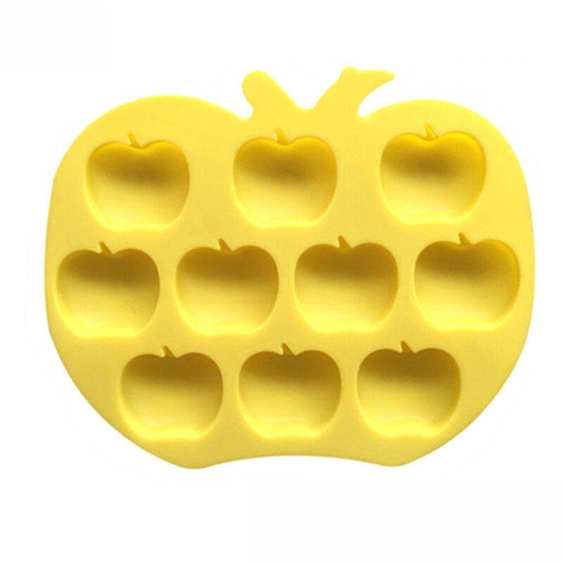foto del prodotto sollbry stampi in silicone a forma di mela stampo a forma di mela per cioccolato, decorazioni per cupcake, gelatina, caramelle, gommose, cubetti