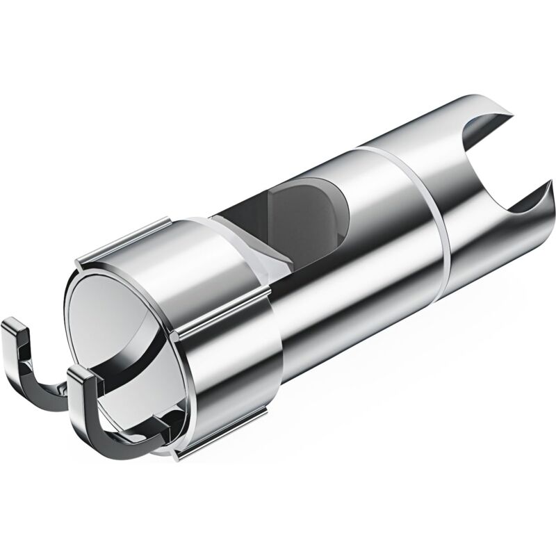 foto del prodotto sollbry supporto doccia regolabile con 2 ganci per soffioni doccia da 19 22 mm, supporto universale per soffione doccia da 16 27 mm, supporto