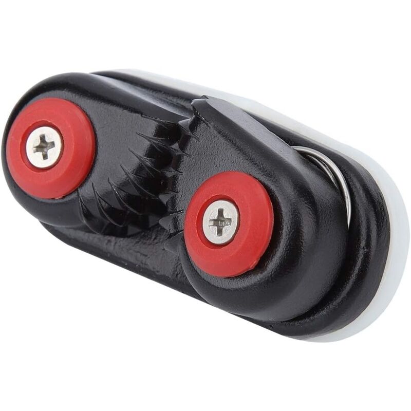 foto del prodotto sollbry supporto per ancora con anello in corda di alluminio nero in lega per kayak, yacht, barche e accessori