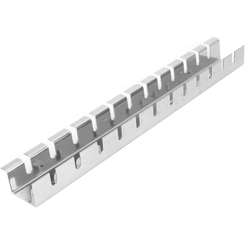foto del prodotto sollbry supporto per cacciaviti, in acciaio, organizer per cacciaviti, montaggio a parete, per garage e officina, capacit di carico per riporre