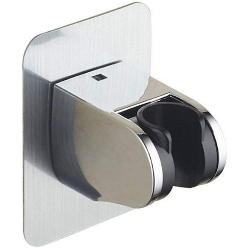 foto del prodotto sollbry supporto per doccetta adesivo senza fori, supporto per soffione doccia regolabile, super resistente, impermeabile.