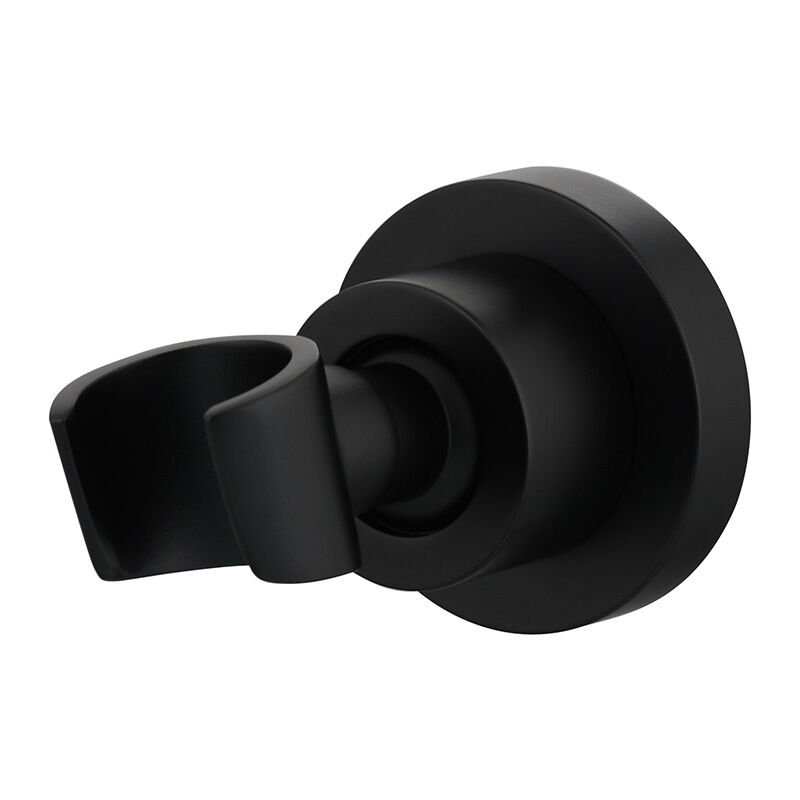 foto del prodotto sollbry supporto per soffione doccia in acciaio inox nero, supporto universale per soffione doccia, supporto per doccia regolabile a 360 , 557,8 cm