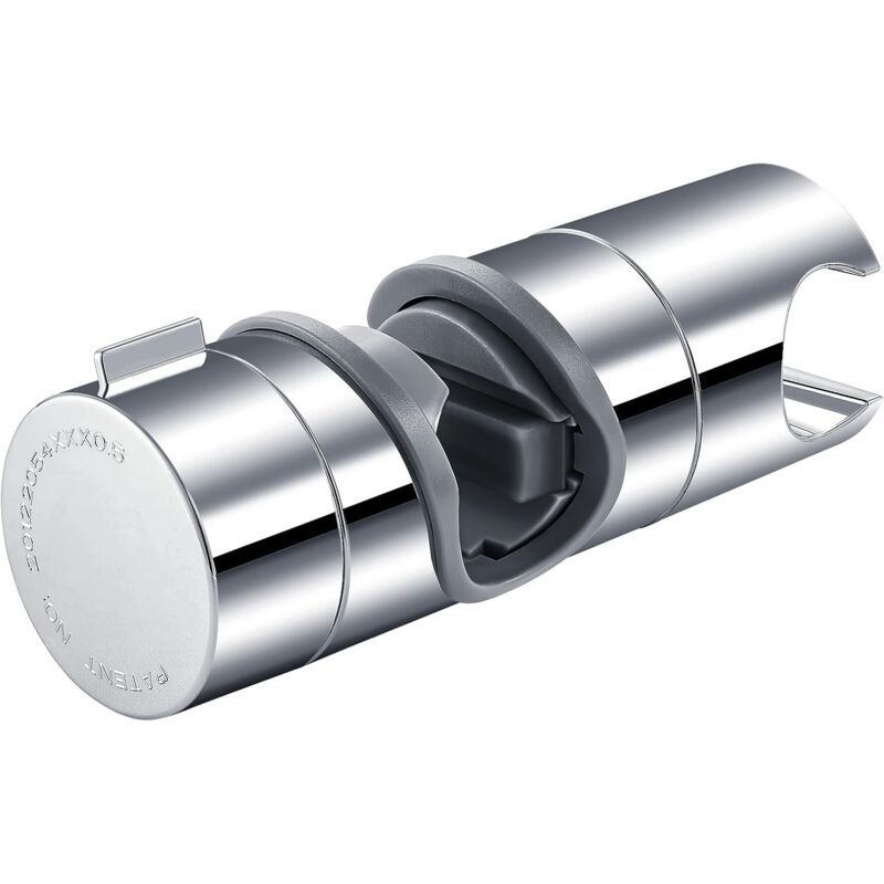 foto del prodotto sollbry supporto per soffione doccia regolabile a 360 , supporto per soffione doccia con circonferenza di 19 25 mm, abs cromato per bagno